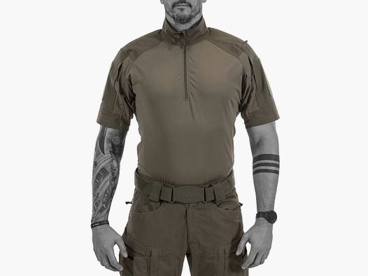 UF Pro Chemise de Combat à Manches Courtes P-40 Responder - Gris Pierre Olive / 3XL