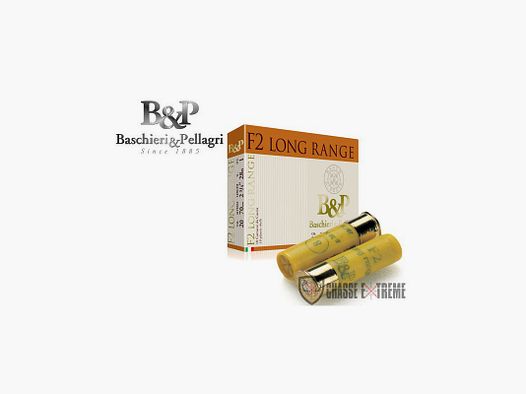 10 Patronen B&P F2 Long Range 28 g Kal. 20/70