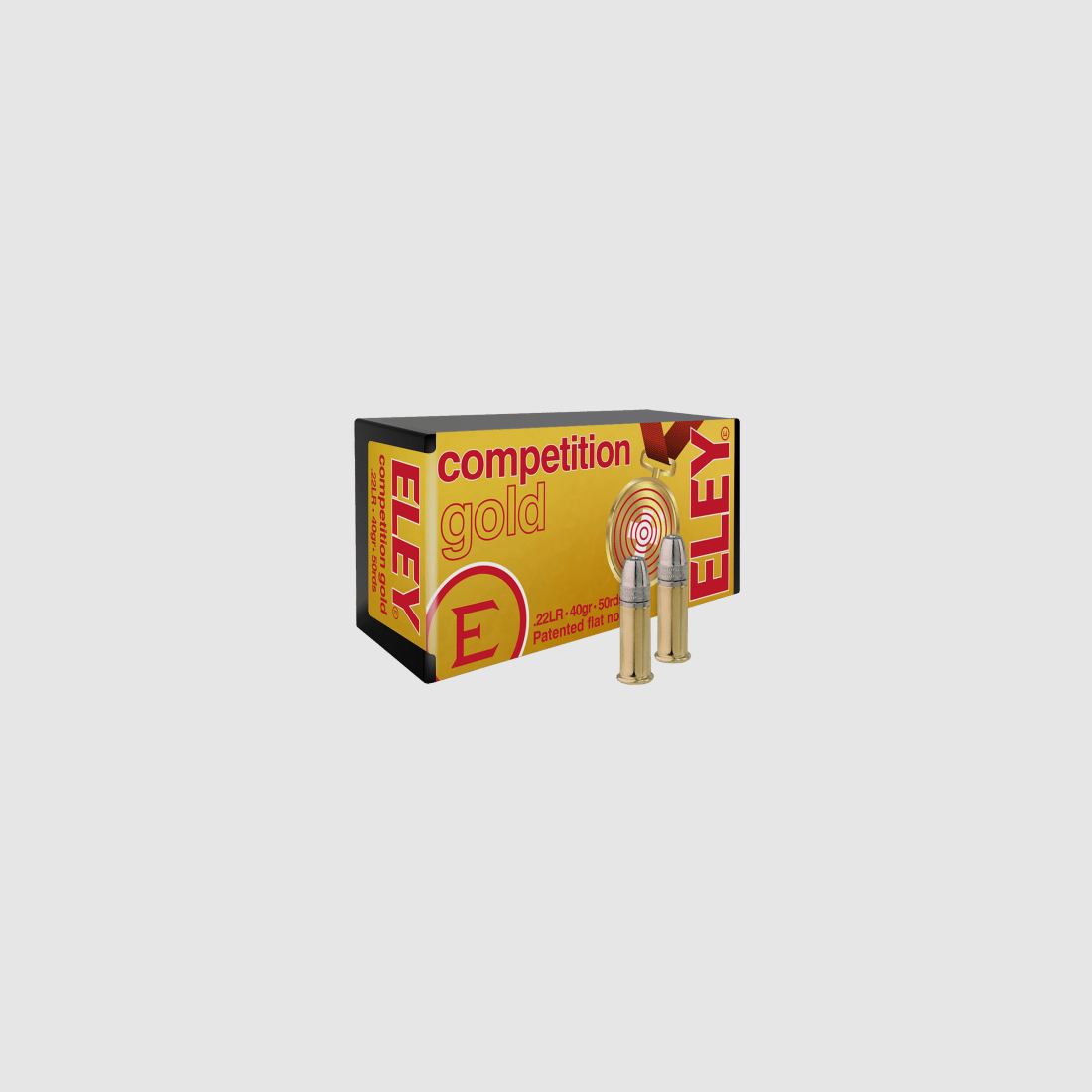 .22lr. Eley Competition Gold 40grs.