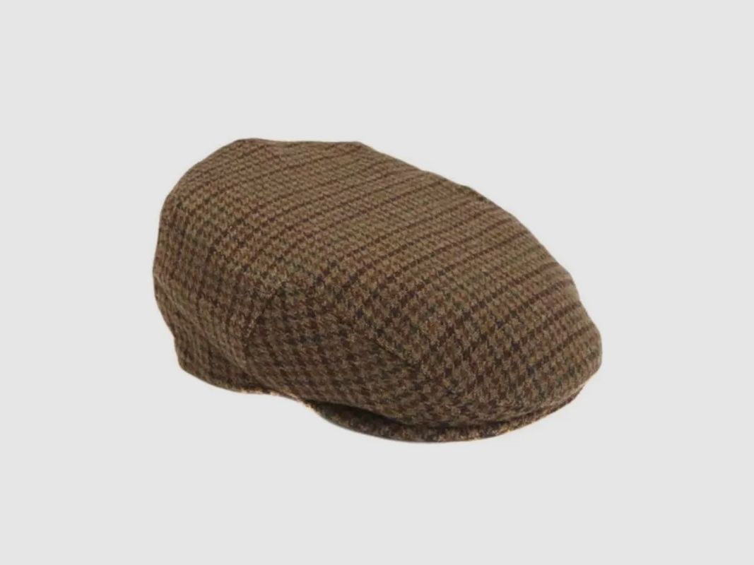 Barbour Woll Crieff Schirmmütze Braun, Bild 1 von 3