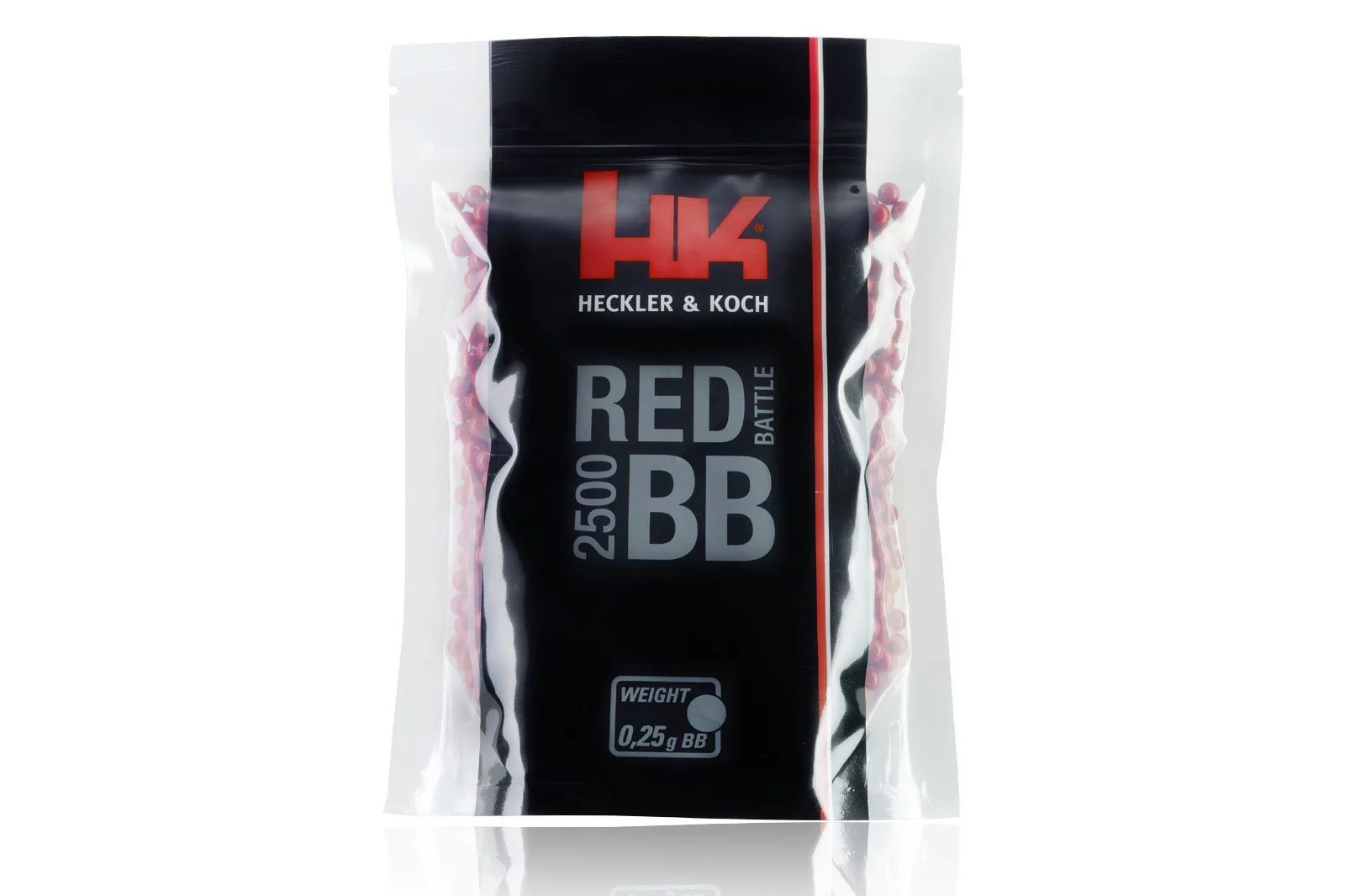 Kulki ASG 6 mm 0,25g Heckler&Koch Red Battle 2500 szt., zdjęcie 4 z 4
