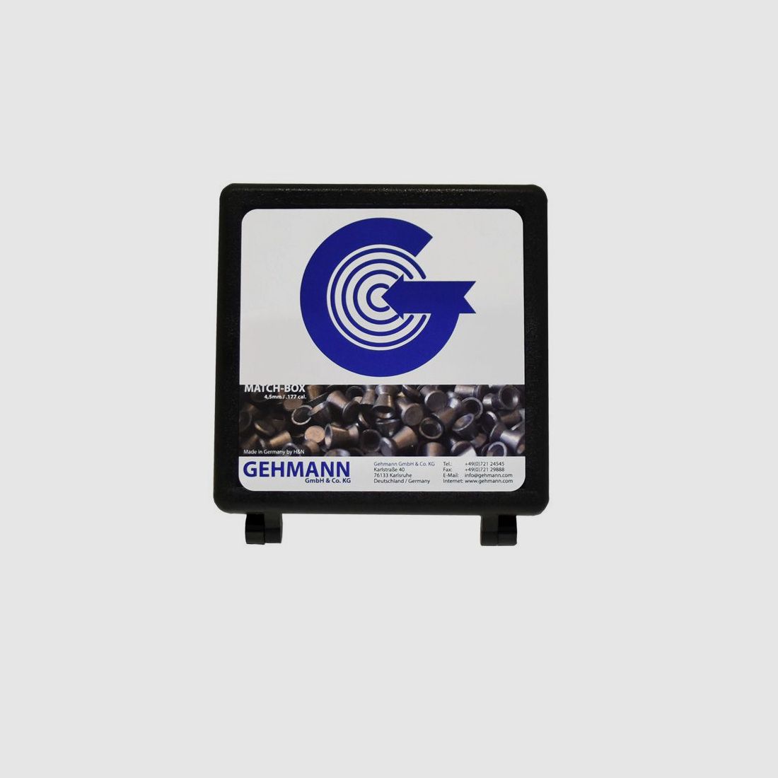 Shaker box black Gehmann without contents