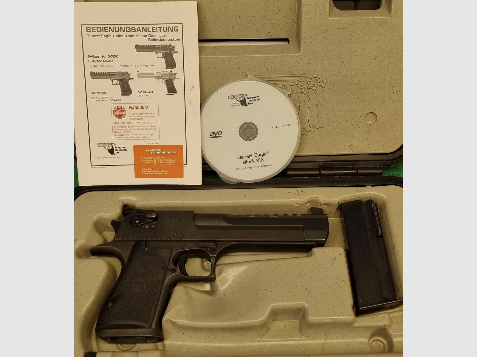 Desert Eagle .50 AE – Magnum Research