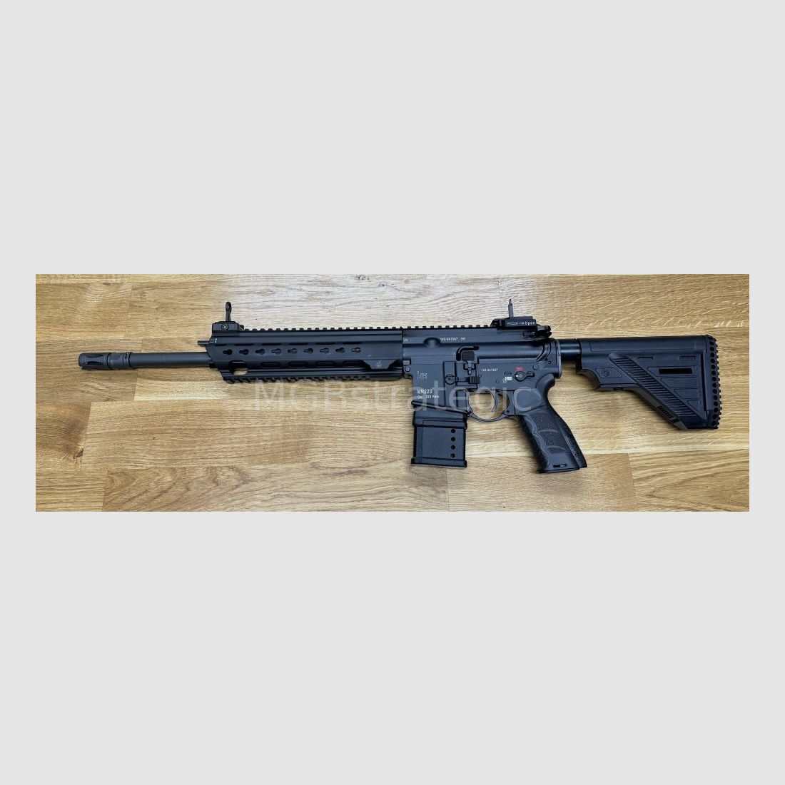 Heckler & Koch MR223 A3 Slim-Line 14,5" Lauf - halbautom. Büchse .223Rem Mündungsfeuerdämpfer mit Schalldämpfer Schnittstelle - zivile Version HK416 / G95K / G38 / mit Upgrades