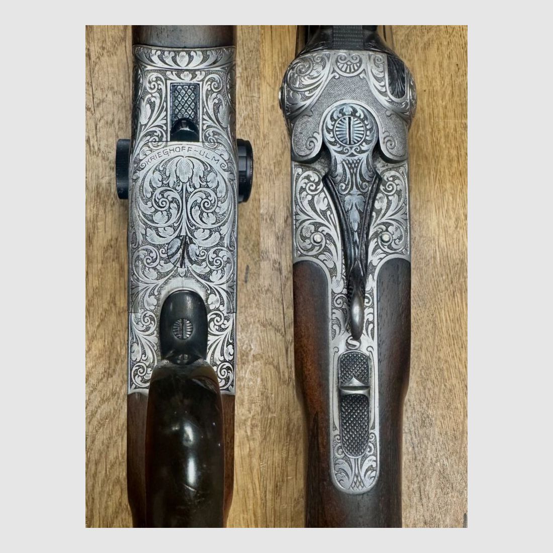Krieghoff Ulm Primus Escopeta de Perrotes con Cañón Intercambiable y Leica Visus, imagen 4 de 6