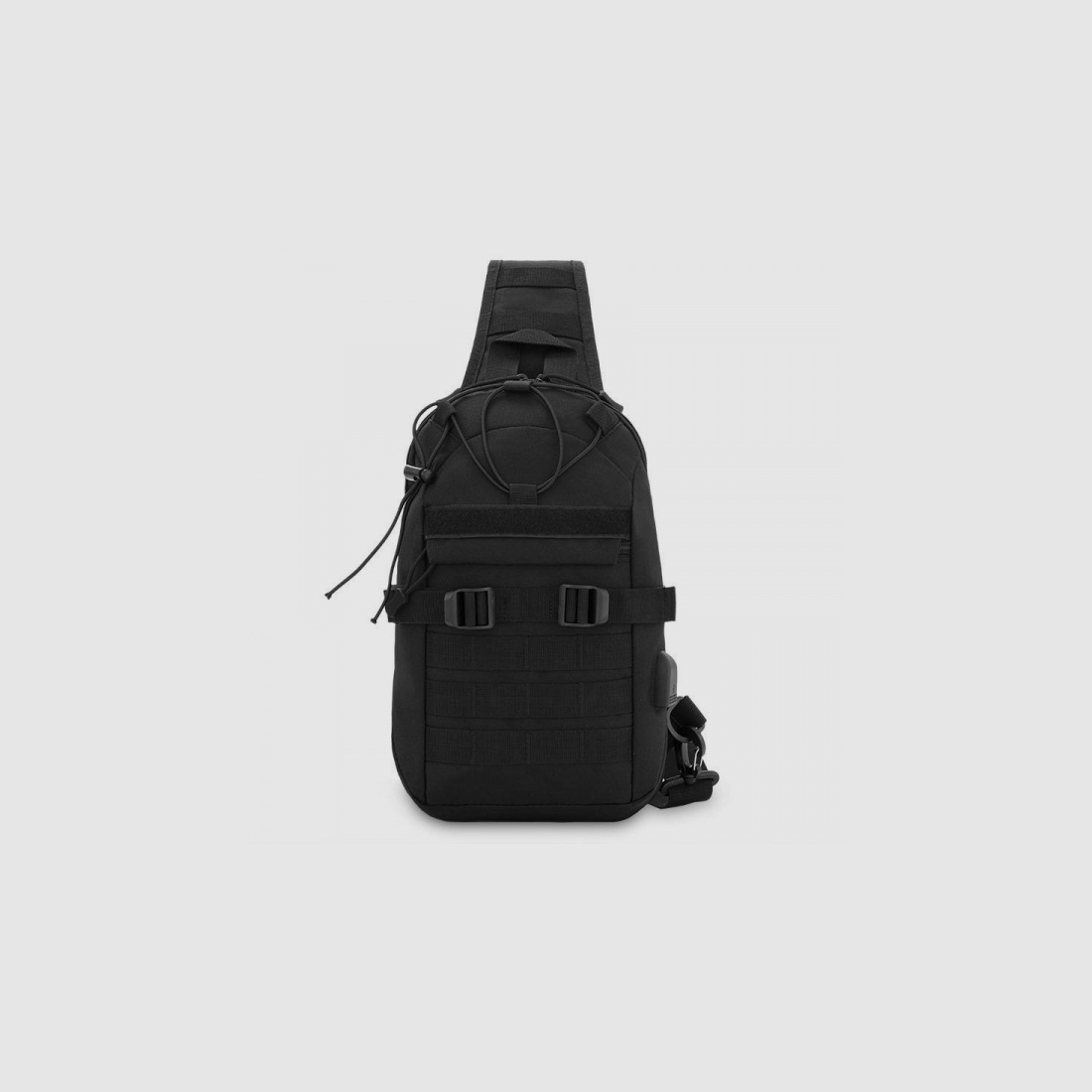 Crossbody / Tactical Outdoor Sling Bag *schwarz*