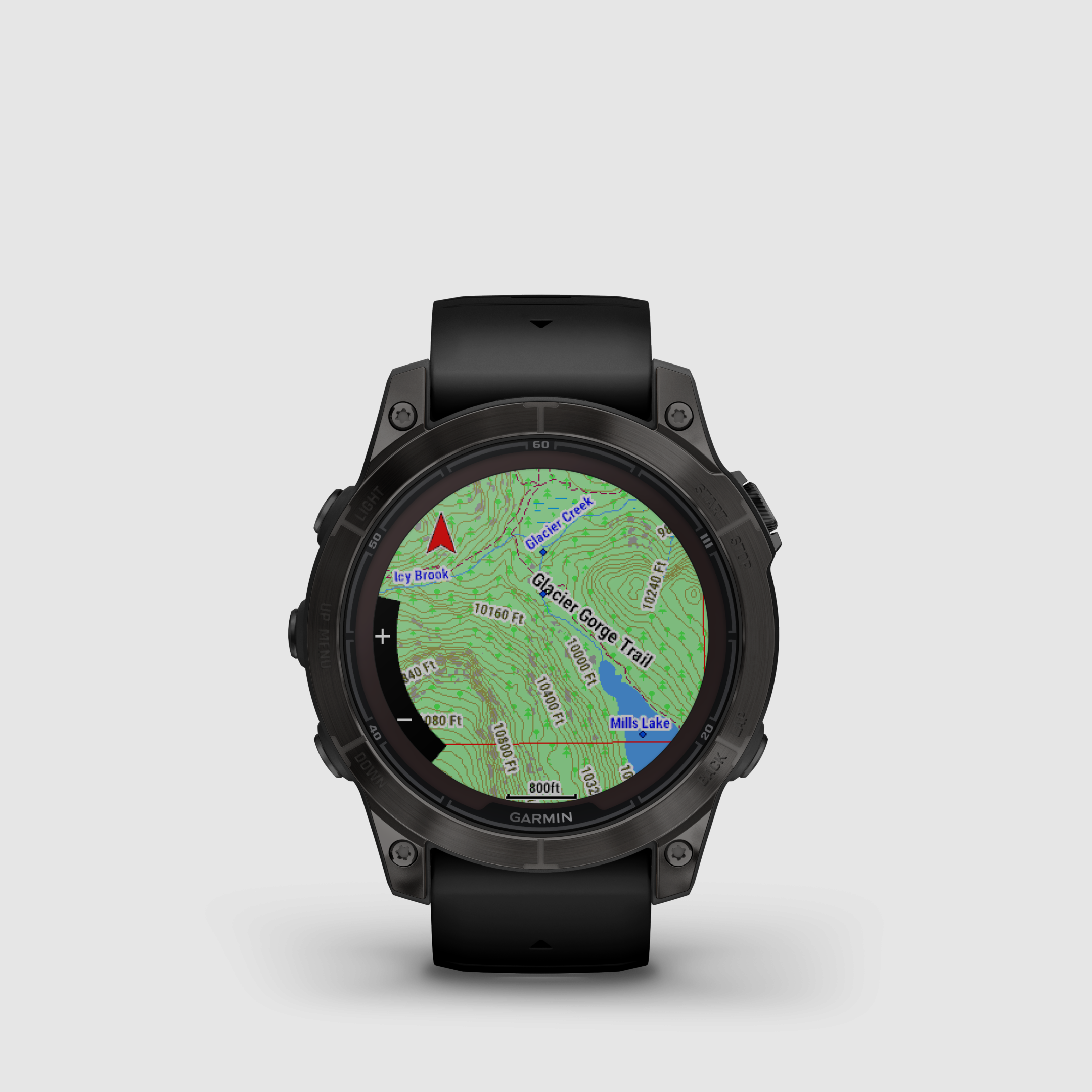 Garmin fēnix® 7 Pro – Sapphire Solar Edition, Schwarz/Carbongrau Titan DLC mit QuickFit®-Silikon-Armband 22 mm, Bild 3 von 12