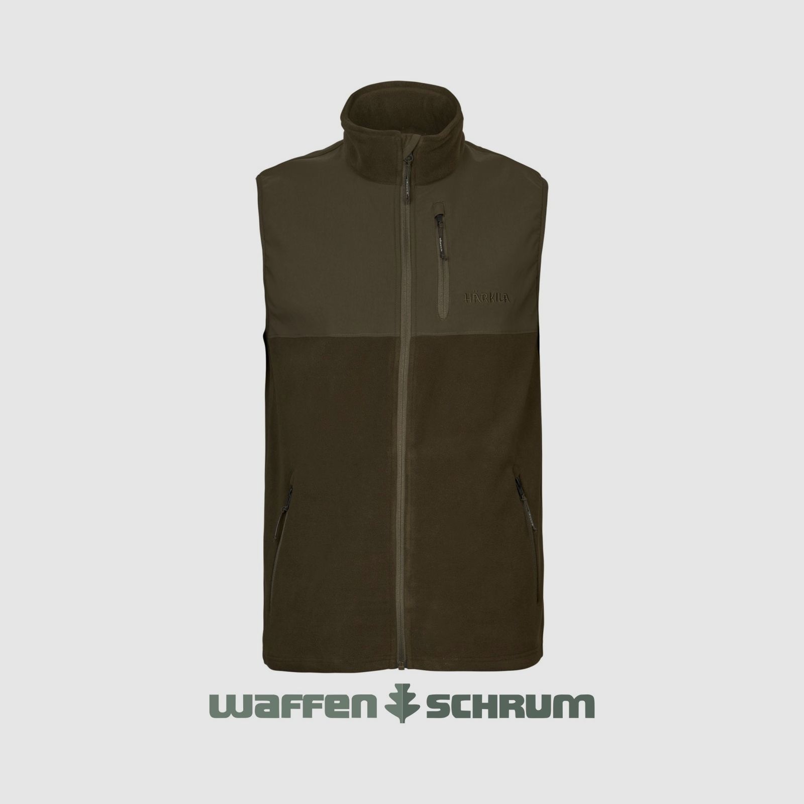 Härkila Fleece Vest Fjell Hunting Green/ Willow Green