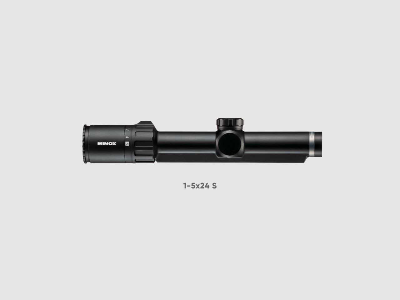 Minox Allrounder 1-5x24 richtkijker middelste buis: met rail