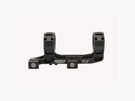 GEISSELE AUTOMATICS AR-15 MOUNTS GEISSELE AUTOMATICS 30MM 0 MOA 1.54″ SUPER PRECISION MOUNT, BLACK