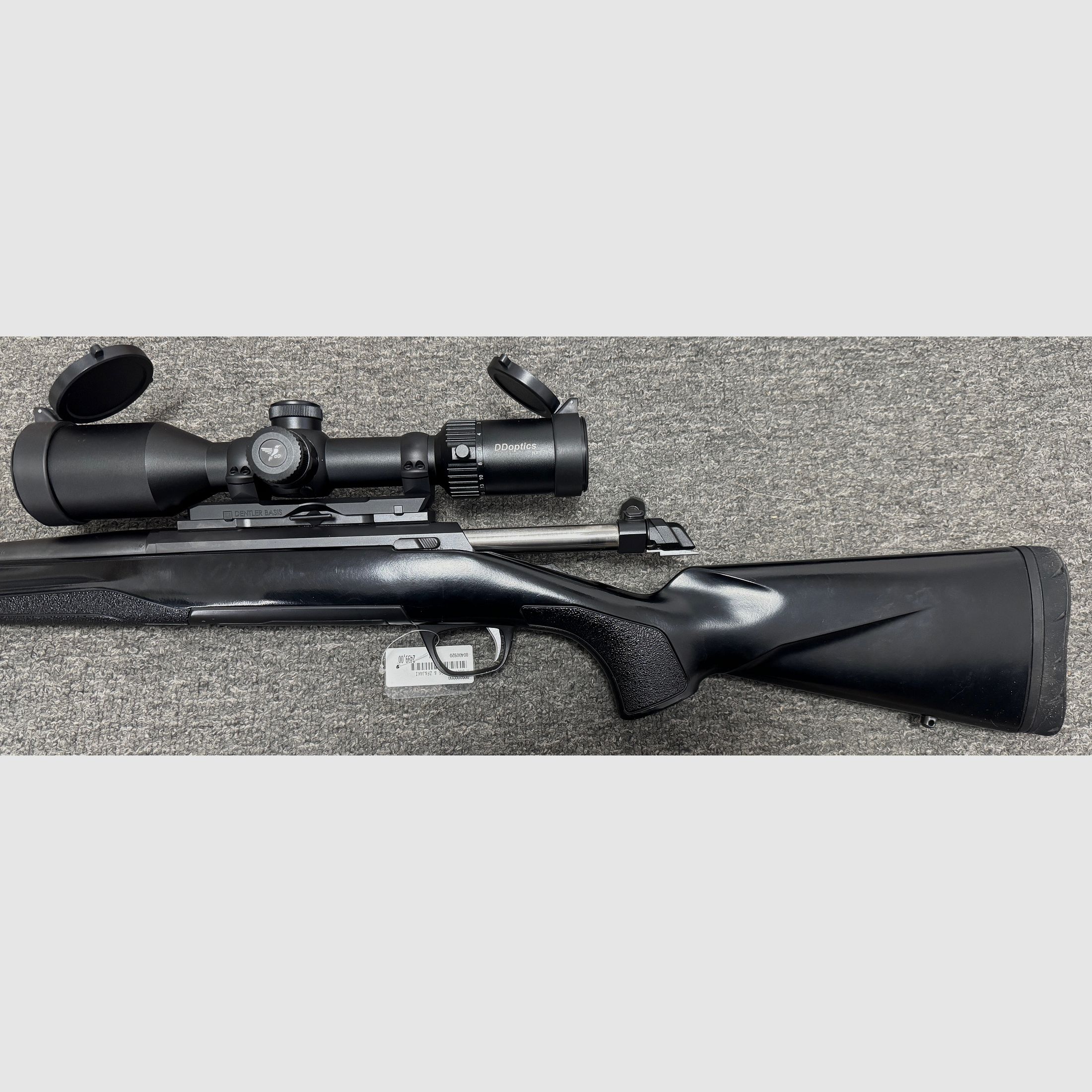 Browning X-Bolt .30-06 with muzzle thread, riflescope