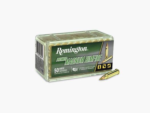 Remington cartuccia .17HMR, AccuTip-V BT 17gr VE50