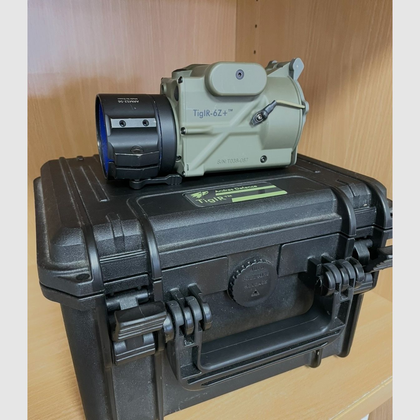 TigIR-6Z+ urządzenie do obrazowania termicznego jak nowe z adapterem