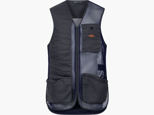 Blaser Men’s Competition Shooting Vest Robert Marine – Lichtgewicht Schietvest met Maximale Bewegingsvrijheid