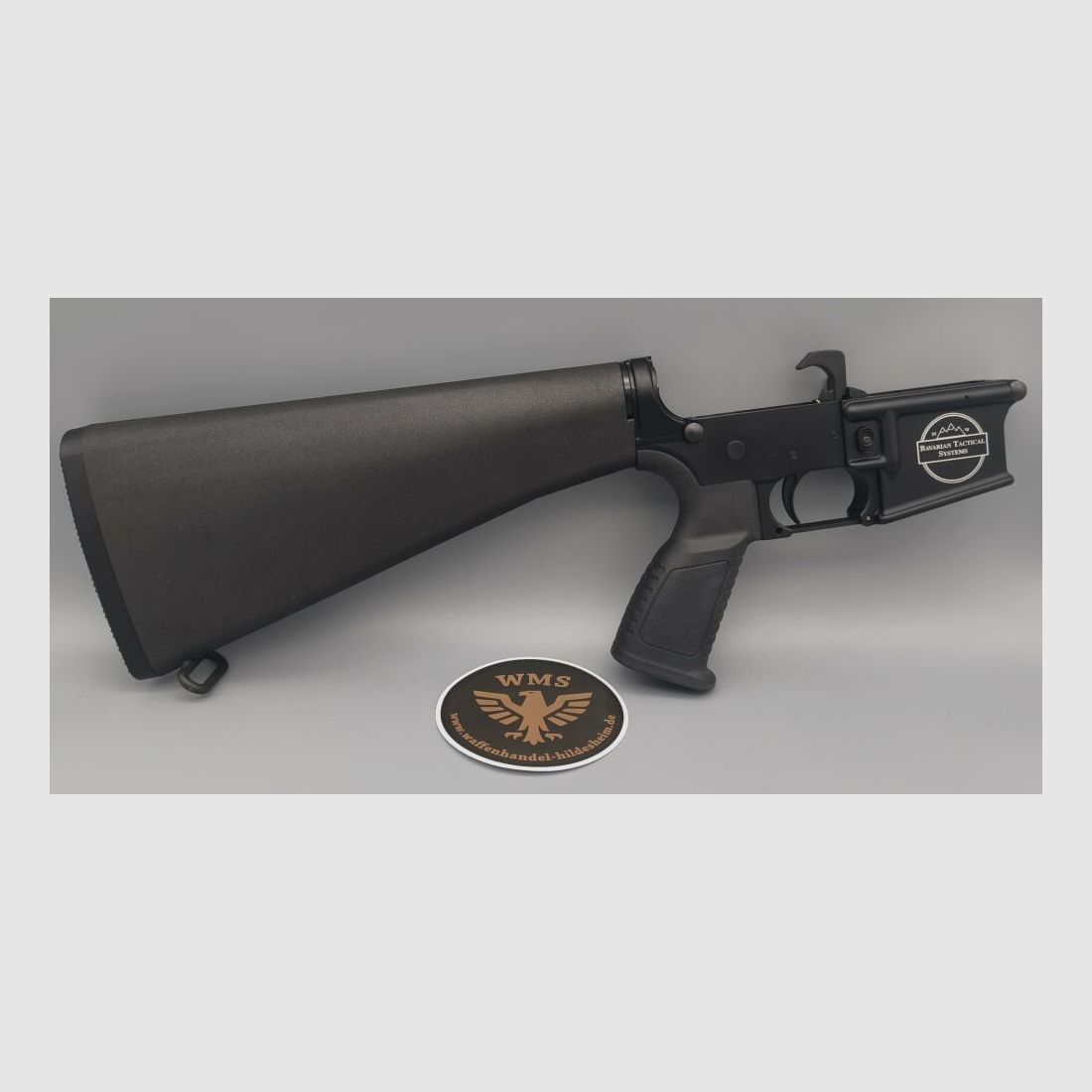 AR15 Lower Receiver BTS Multical NEU M16 A2/A3 Vaste Schaft .223Rem