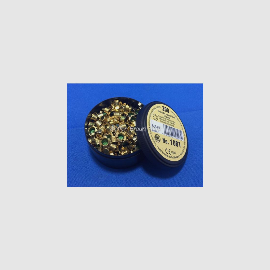 VDL-Anzündhütchen 1081 4FLÜG 200 Stück 4SPR HDL