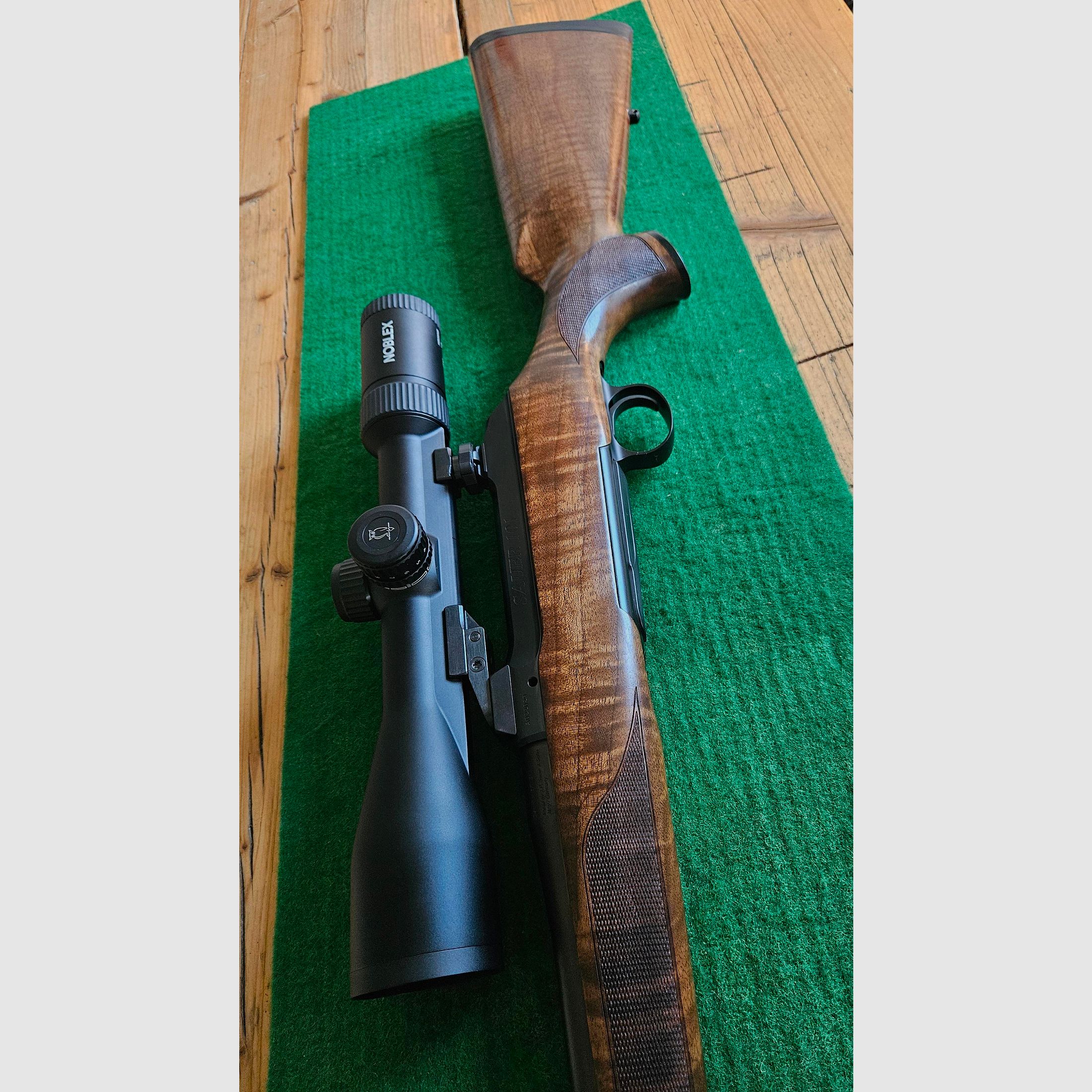 Sauer 101 mit Zielfernrohr 2-12x50 - no  202 Mauser M12 98 Heym SR 21 30 .270 .308 .30-06 7x64
