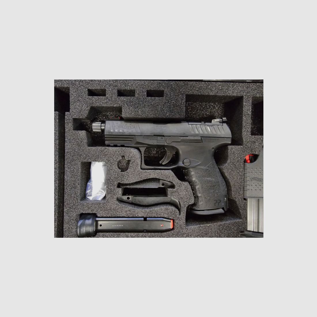 Walther Pistole PPQ Q4 Tac 9mm Luger *EWB Pflichtig UVP: 1300