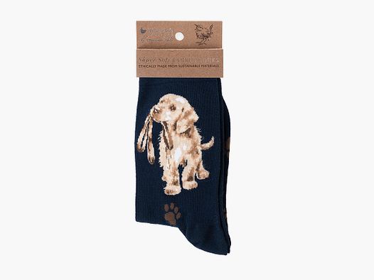 Wrendale Socken "Hopeful" mit Hund