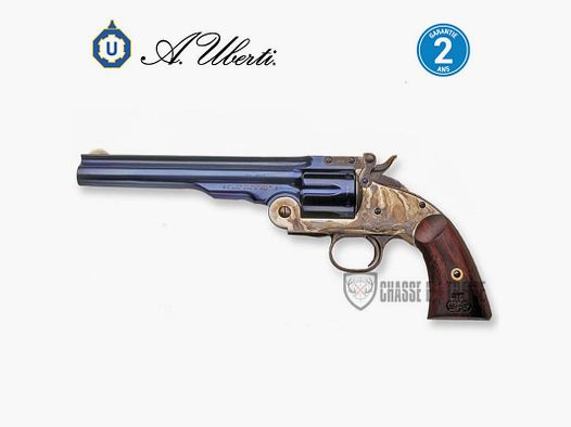 Revolver UBERTI 1875 Schofield 2° Model 7" Cal 45 colt Bleu