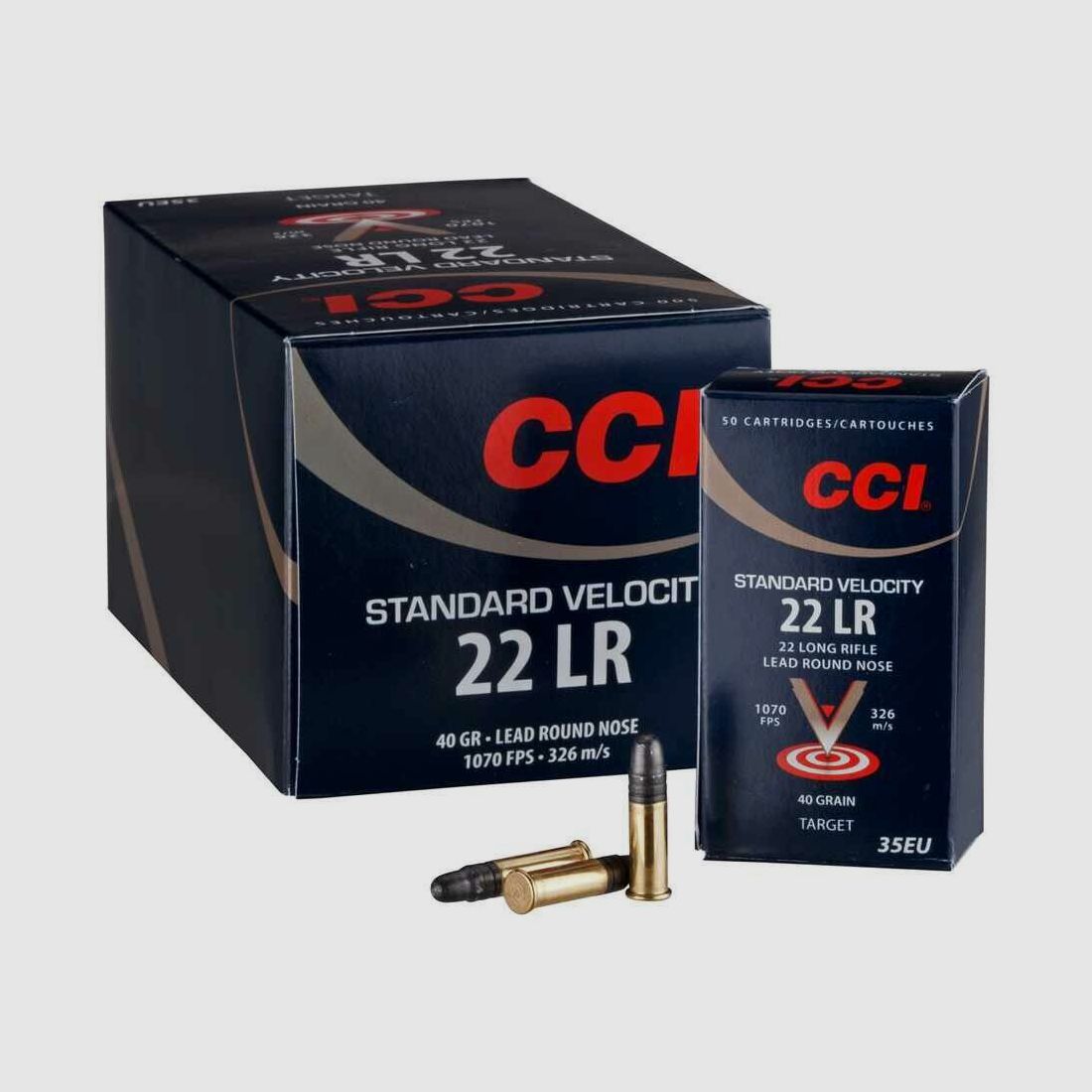 CCi CCI Standard Velocity 40 grs. - 500 Stk