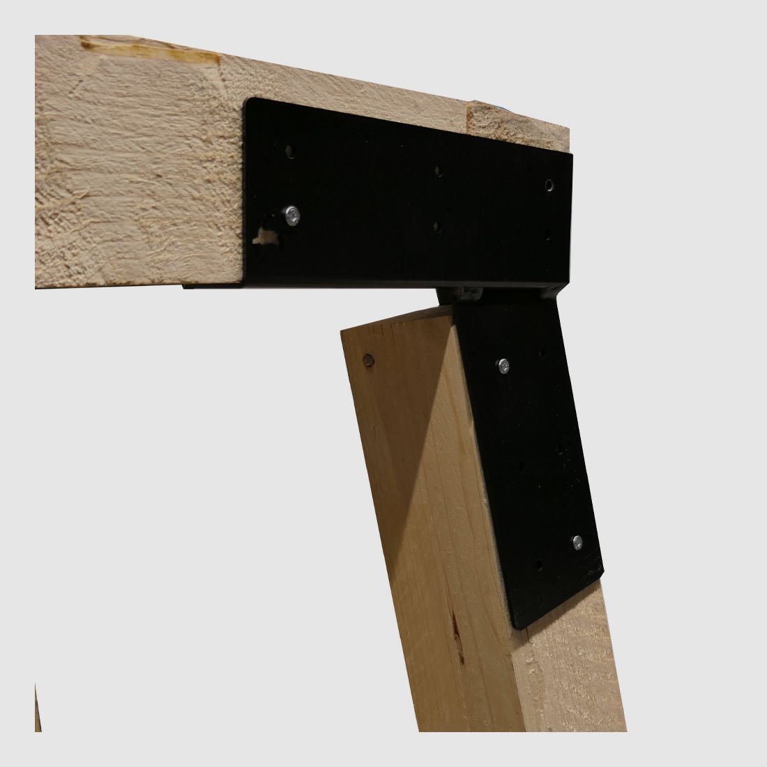 Hochwertige Kanzelecke aus Stahl 4er Set KTL beschichtet EXTREM ROBUST UND HALTBAR