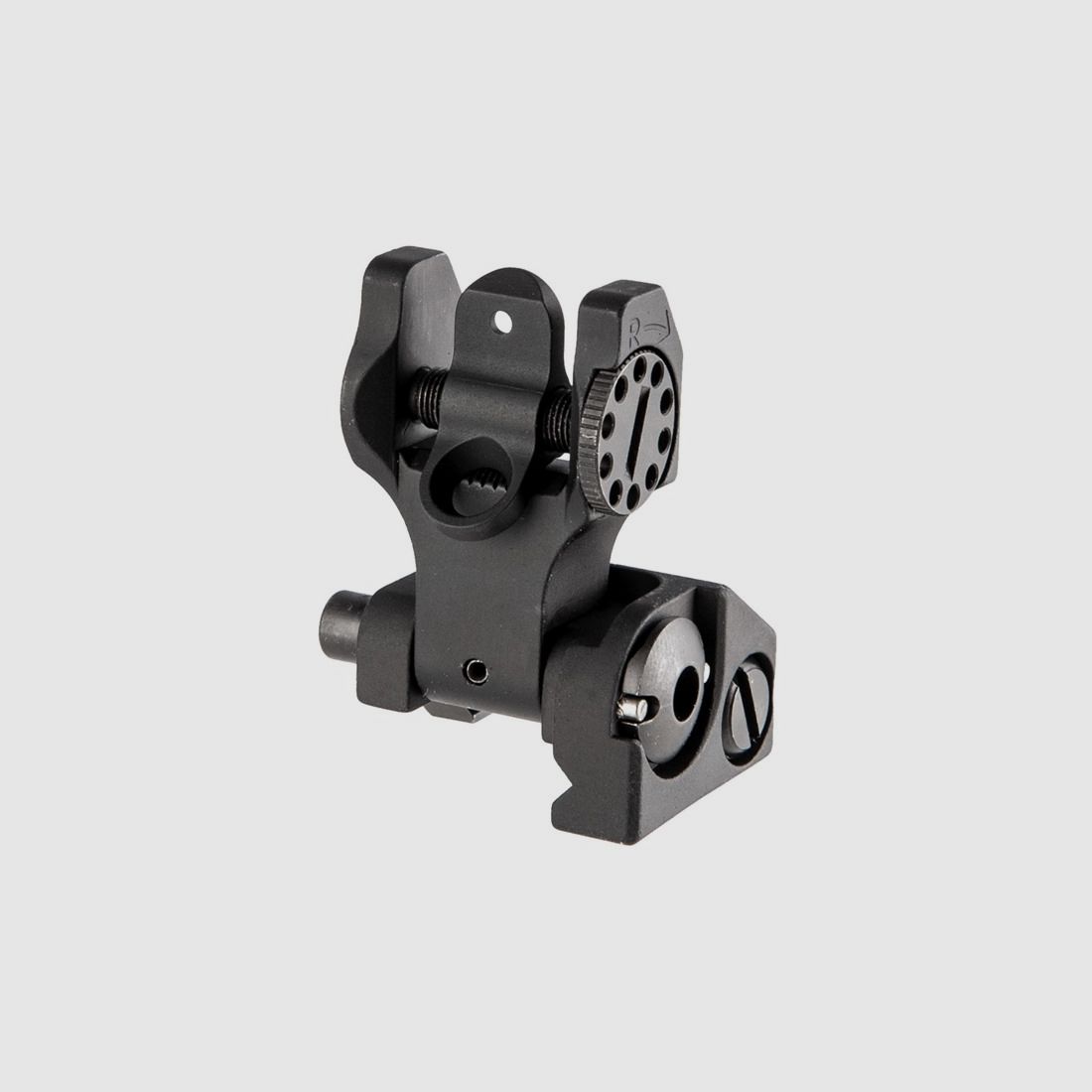 TROY INDUSTRIES AR-15 FLIP-UP ADJUSTABLE REAR SIGHT BLACK, imagen 3 de 6