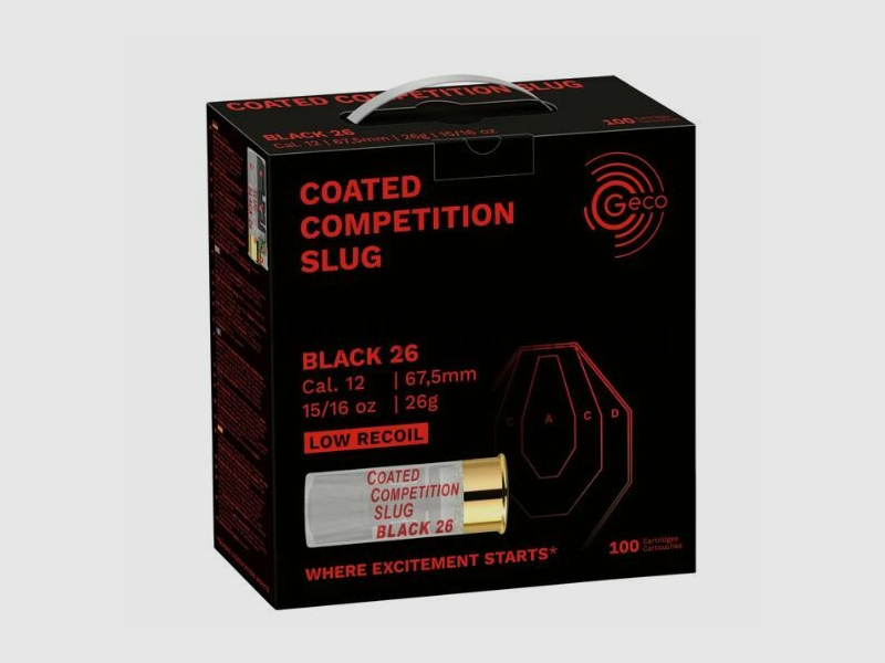Geco Competition Slug 12/67.5 26.0g. WF-SPORTS Slug 12/67.5 26.0g.