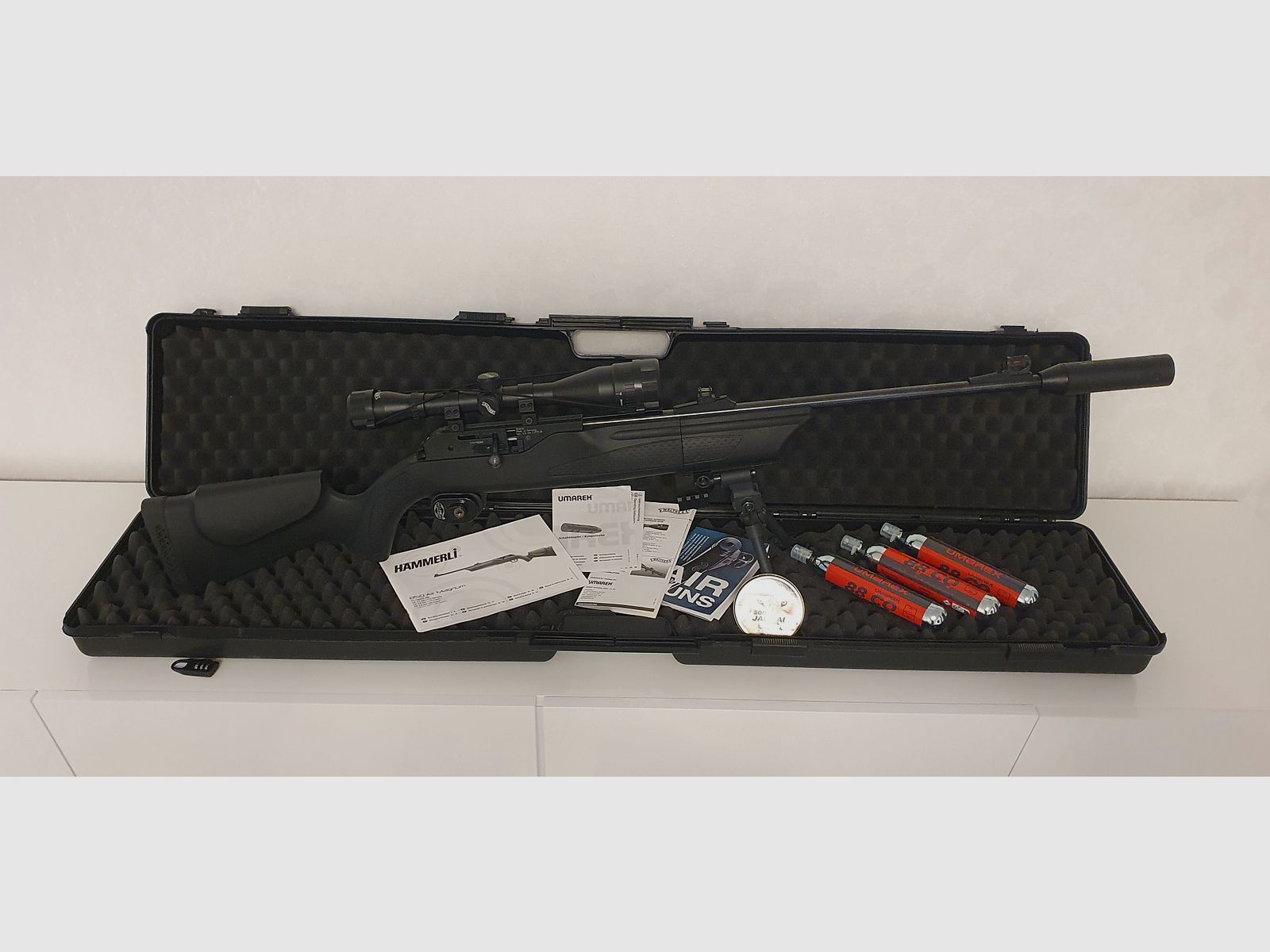 CO 2 Hämmerli 850 AirMagnum XT im Kaliber 177 4,5 mit "F" Zeichen