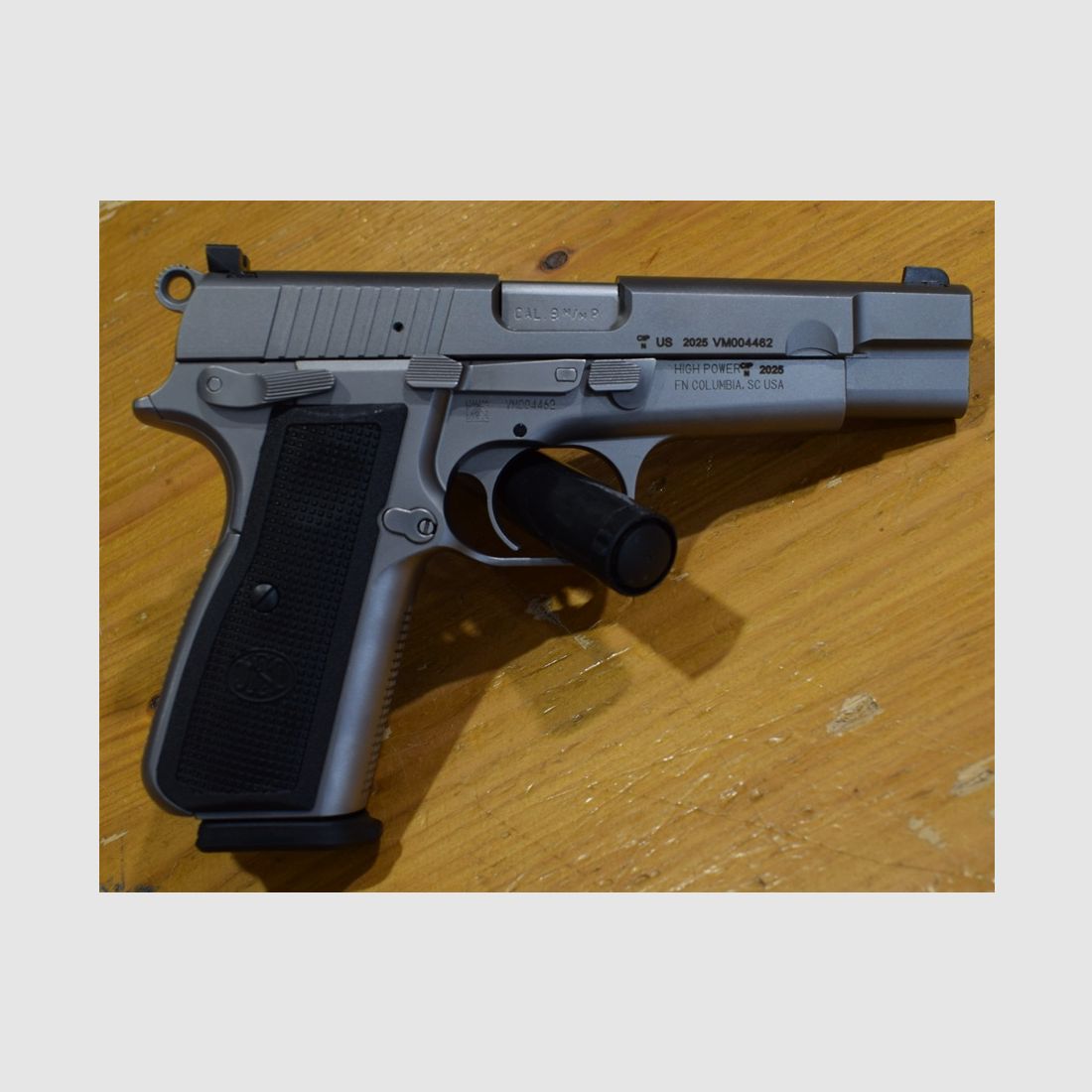 Pistola Semiautomatica FN High Power SS/SS, Cal. 9×19, immagine 7 di 7