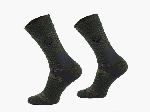 Chaussettes de chasse et de plein air en merino - Minces - SMW1/01 – Taille de chaussure : 43-46