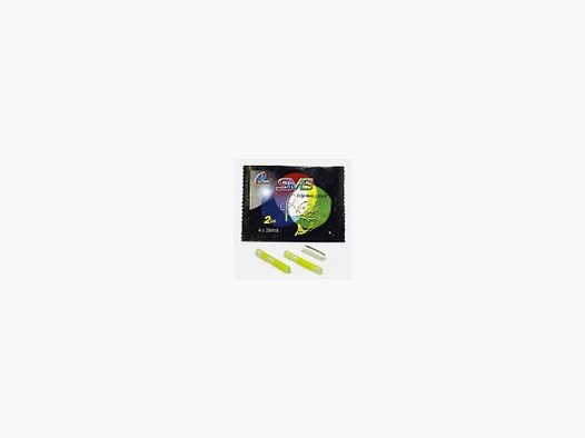 Mini Palitos Luminosos - verde nuevo (paquete de 2 / 4 x 39 mm)