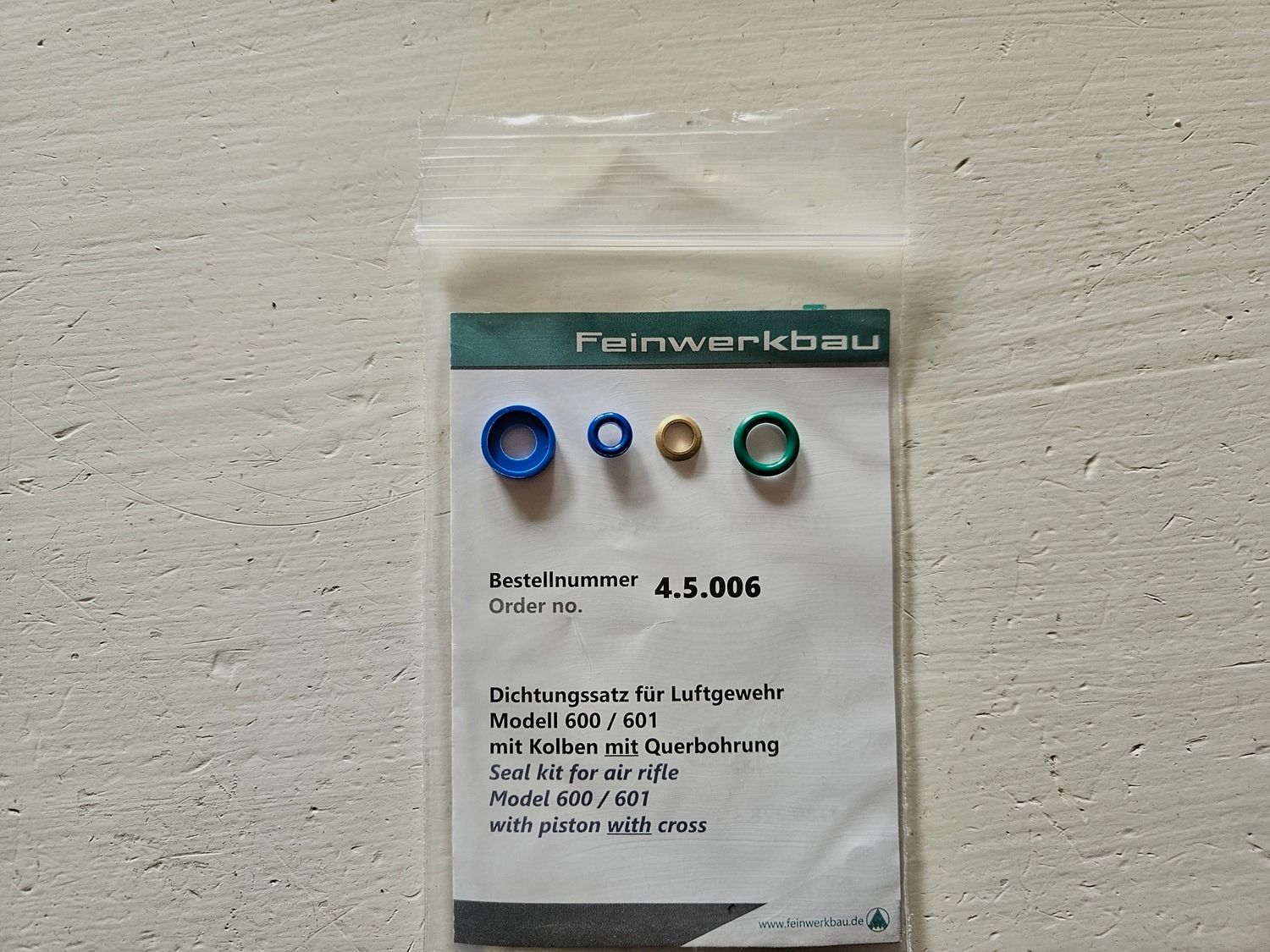 Feinwerkbau 600 überholt