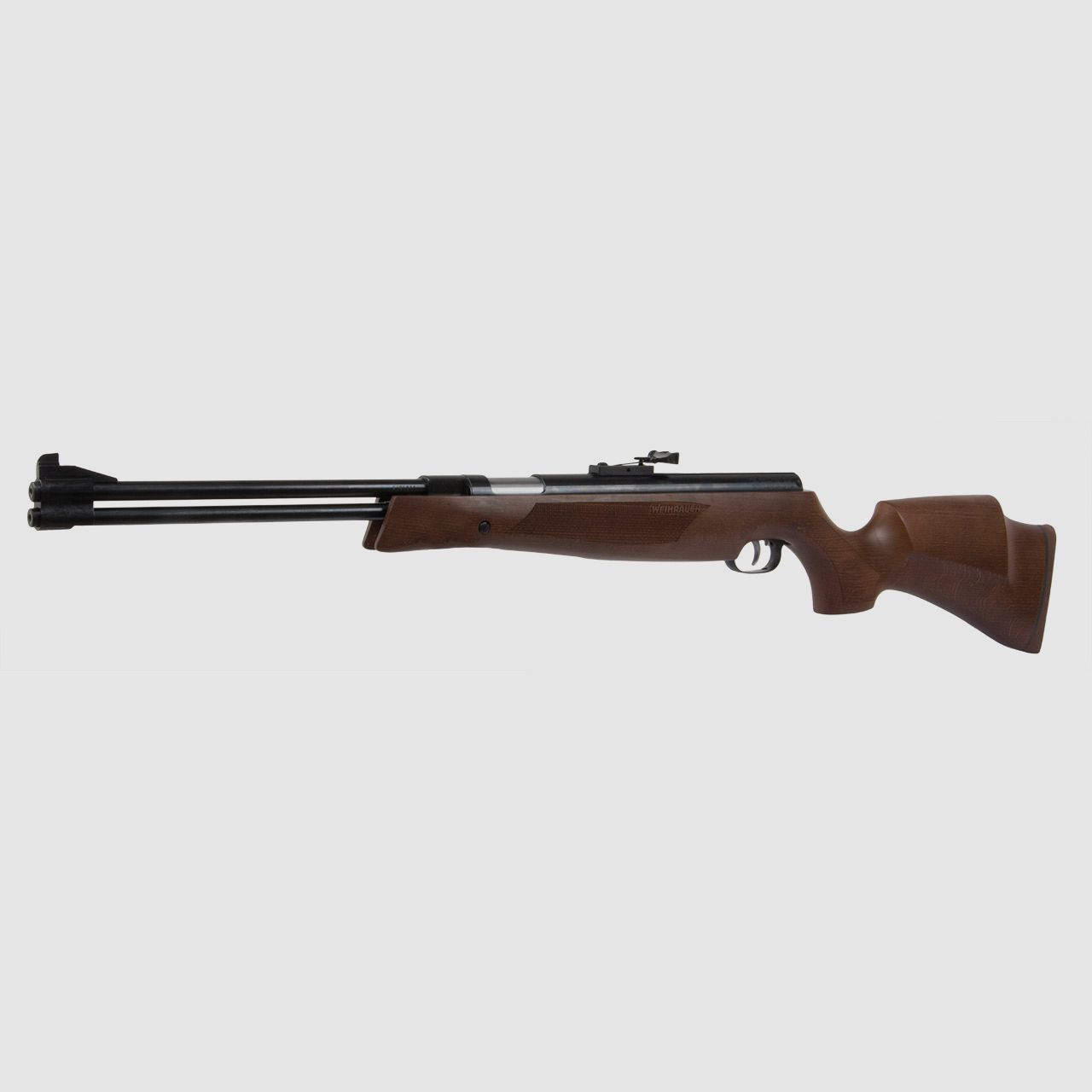 Starrlauf Luftgewehr Weihrauch HW 77 K Buchenholzschaft Kaliber 4,5 mm (P18)