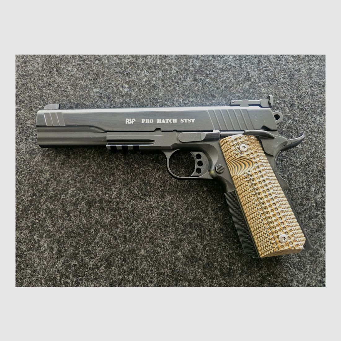 RBF 1911er-Manufaktur Ltd. RBF PRO MATCH STST, 6"-Longslide