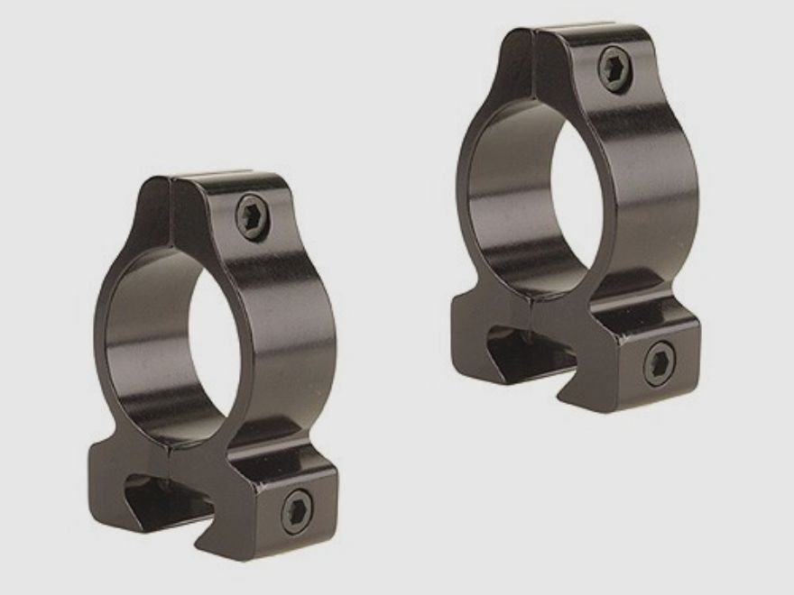 Leupold Rifleman Anneaux 25,4 mm 3/8 pouces noir brillant