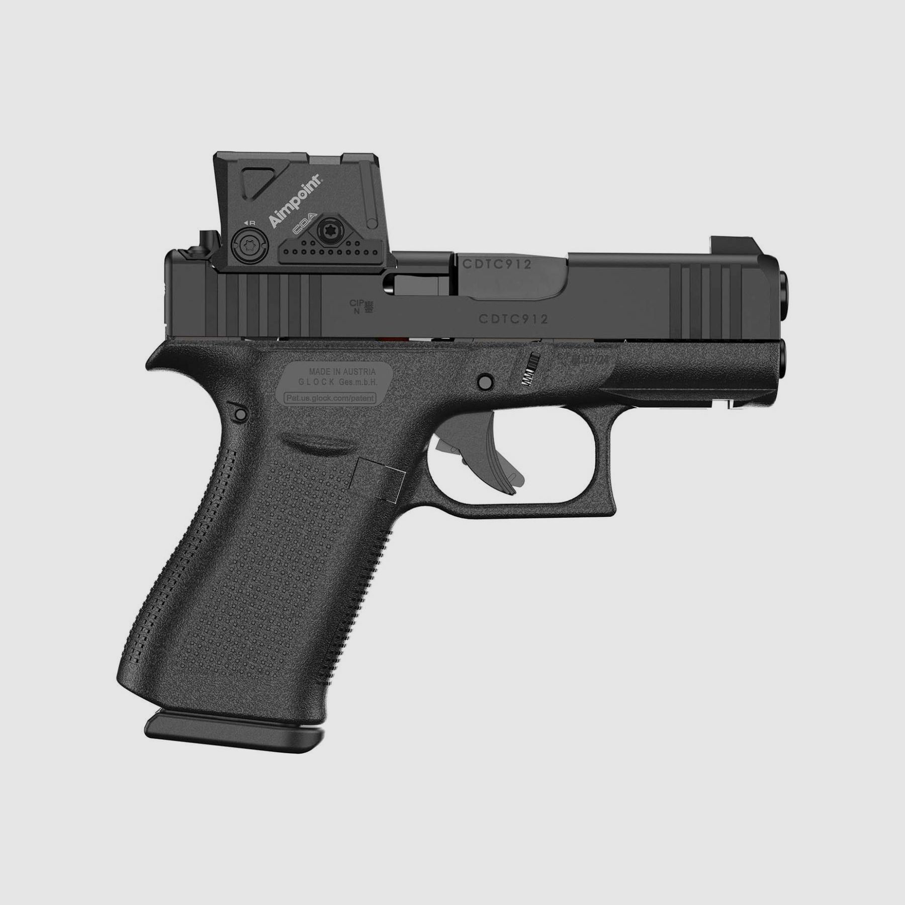 GLOCK G43X Gen5 MOS A-CUT FS SET PR Combo, Bild 2 von 45