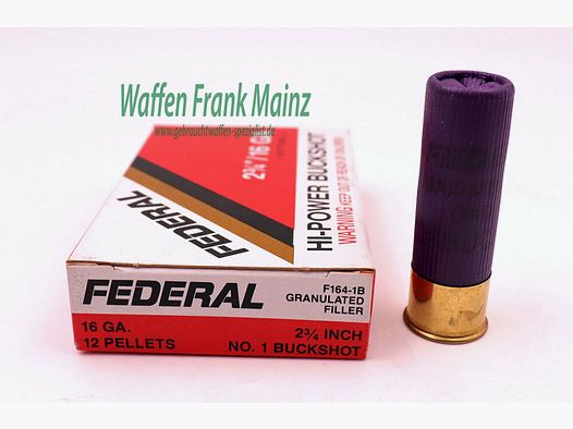 Federal / USA Buckshot/Posten 16/70