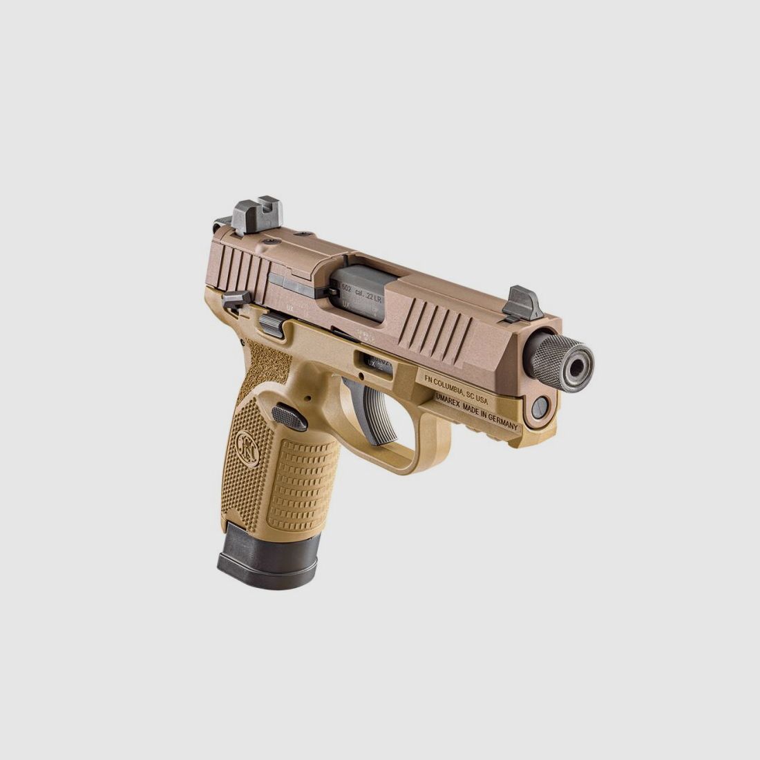 FN 502 TACTICAL FDE .22LR