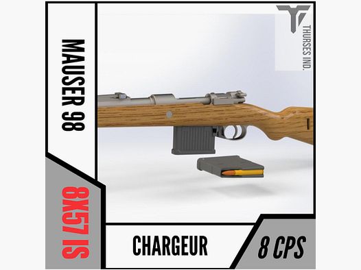 TI Magazynek MAUSER 98/G98/K98 8 nabojów