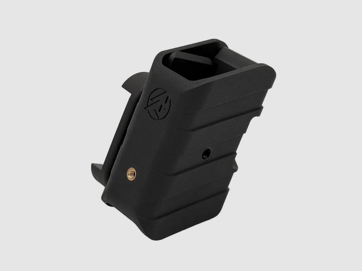 Double Alpha porte-chargeur pour chargeurs à double colonne Racer Gen2 noir (plastique), image 2 sur 4