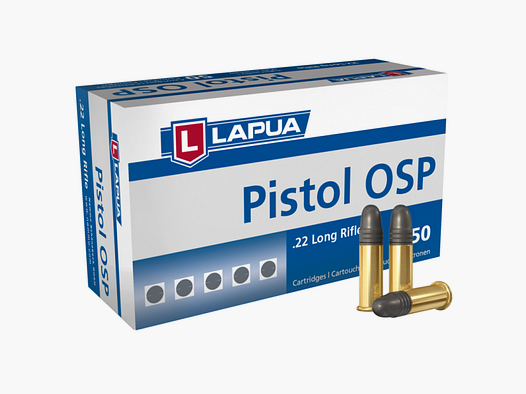 22 LR Lapua Pistol OSP LRN VE50