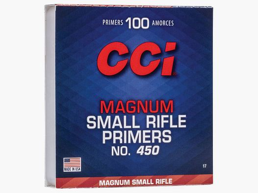 Pudełko 1000 zapalek Small Rifle Magnum CCI 450