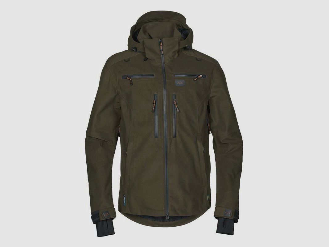 SWEDTEAM Men's Ridge 3 Hunting Jacket Forest Green - Size: Men's 62