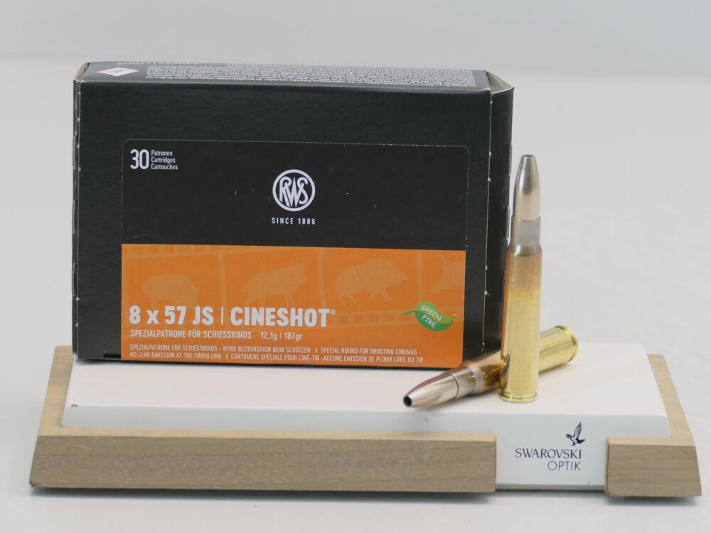 RWS Cineshot 12.1g/187grs à30 8X57 JS
