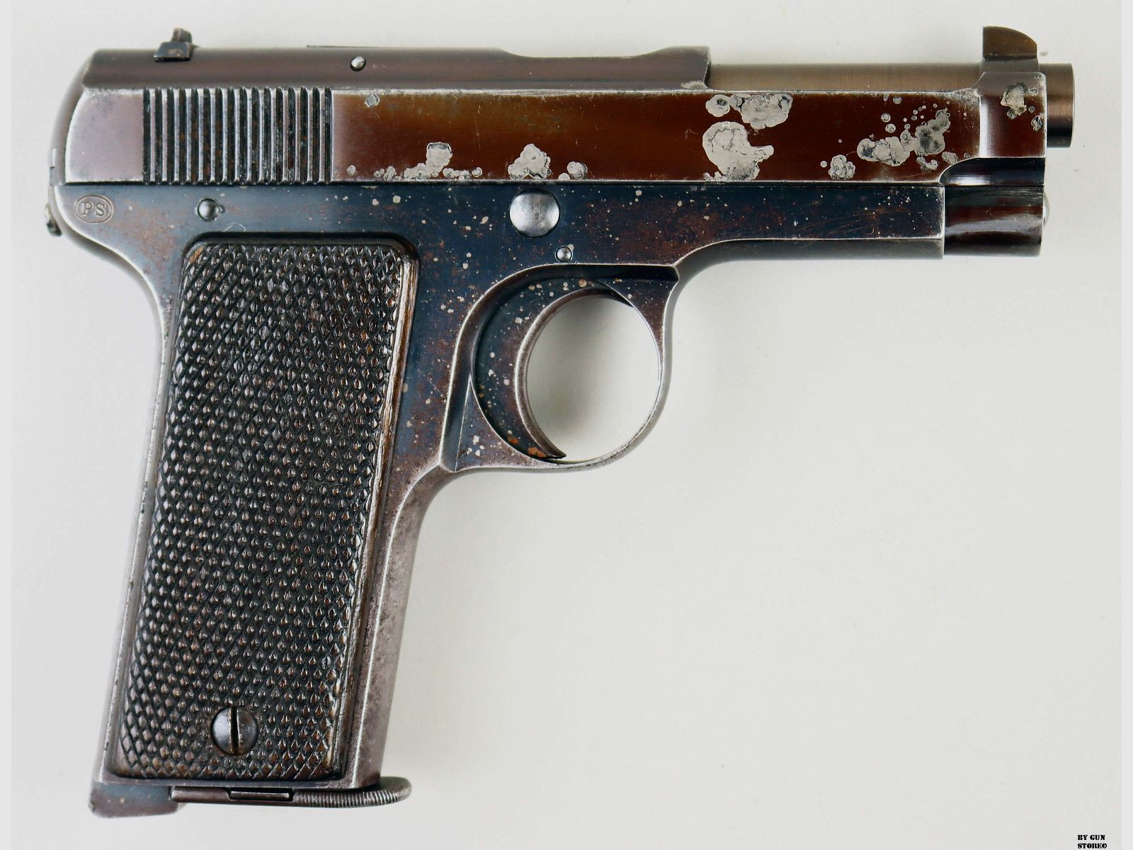 Beretta pistol mod. Brevetto 1915 cal. 9 mm Glisenti matr. 7842, image 3 of 12