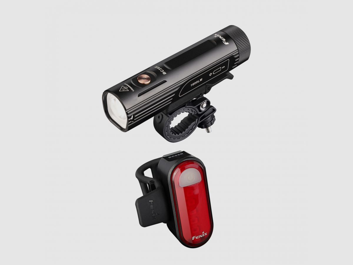 Fahrradlampen-Set Fenix BC26R und BC05R, Bild 1 von 6