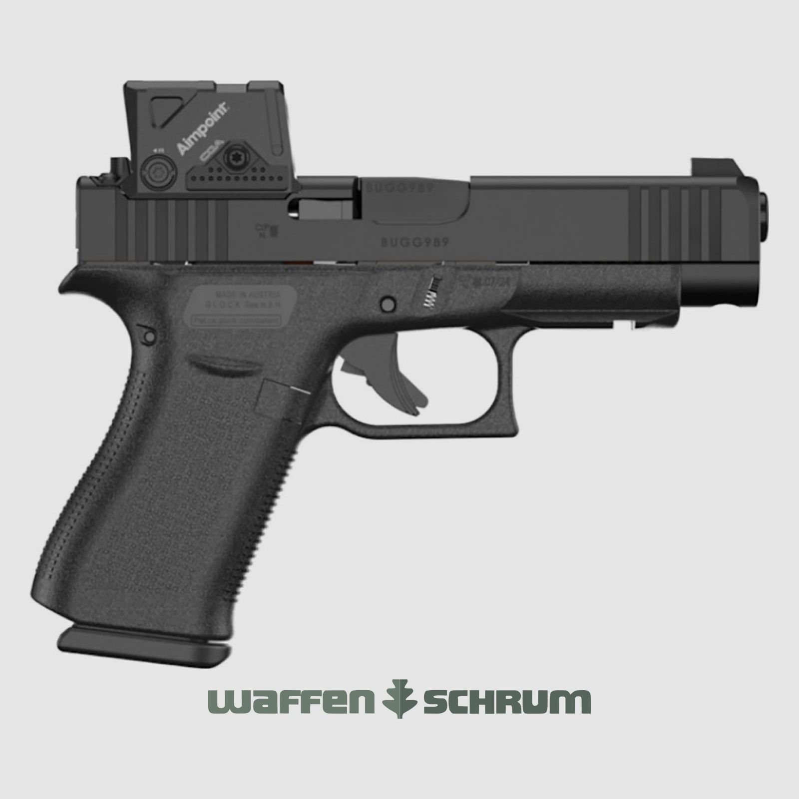 Glock G48 A-Cut Combo Aimpoint COA