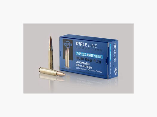 PPU 7,65X53 ARGENTINE 174 GRS /11,3 G FMJBT 20 STK