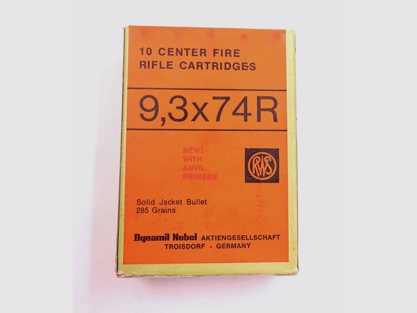 RWS (WZd.Fa.Rottweil) Büchsenpatronen